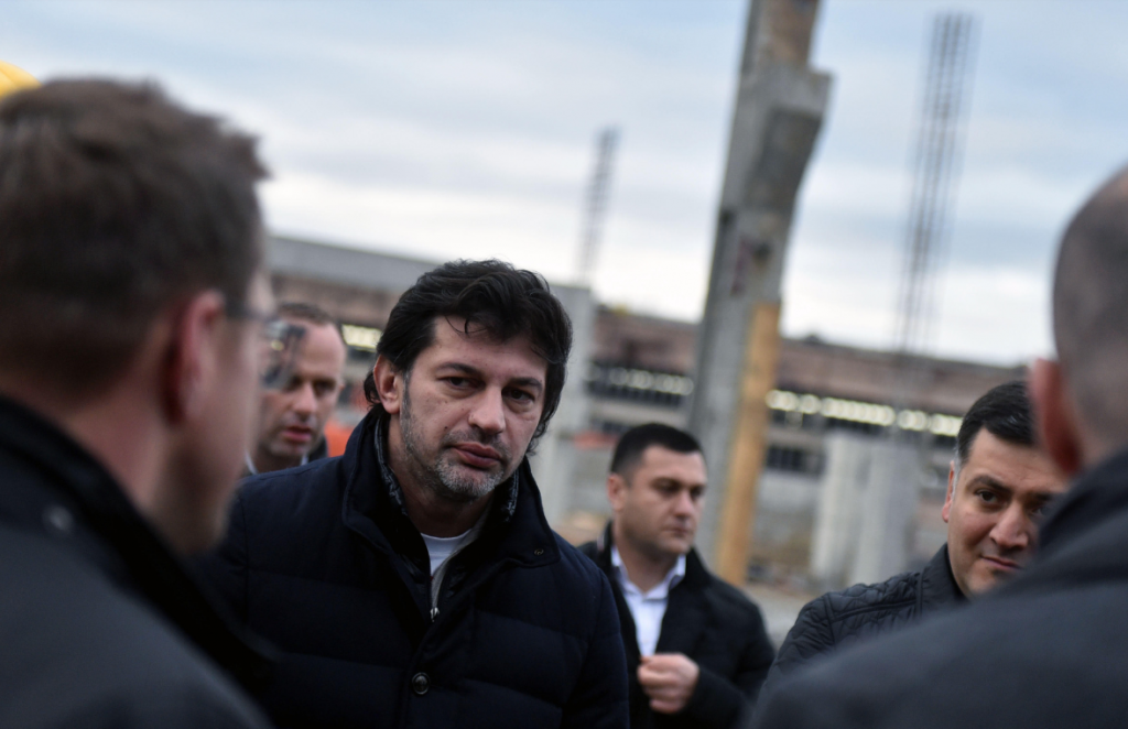 კახა კალაძემ ენერგოეფექტური ბლოკის ქარხნის სამშენებლო სამუშაოები დაათვალიერა