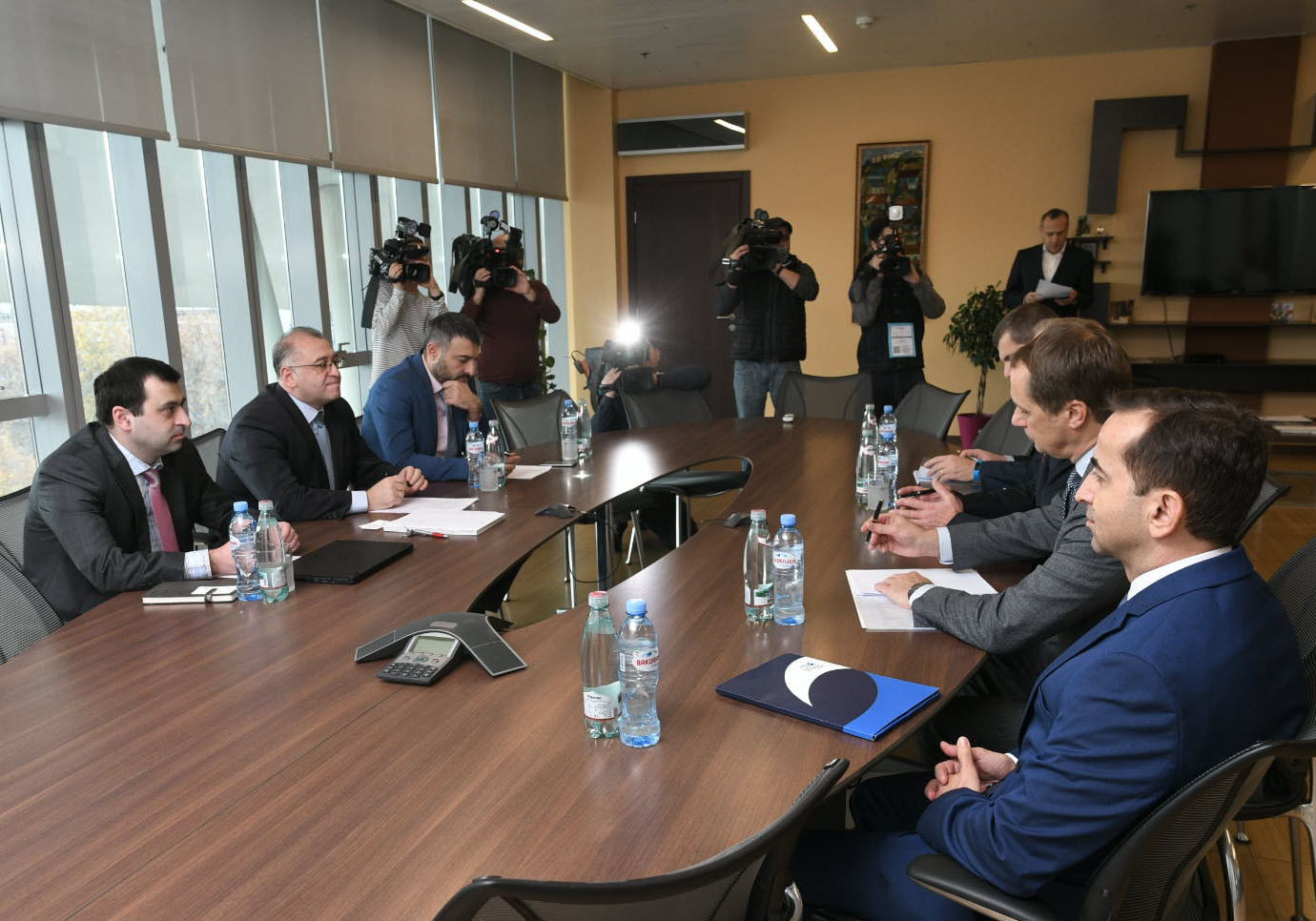 კობა გვენეტაძე შავი ზღვის ვაჭრობისა და განვითარების ბანკის პრეზიდენტს შეხვდა 