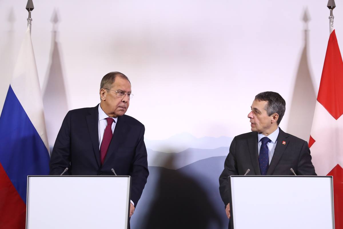 სერგეი ლავროვმა შვეიცარიის მხარეს საქართველოში რუსეთის ინტერესების წარმომადგენლობის ფუნქციების ეფექტიანი შესრულებისთვის მადლობა გადაუხადა
