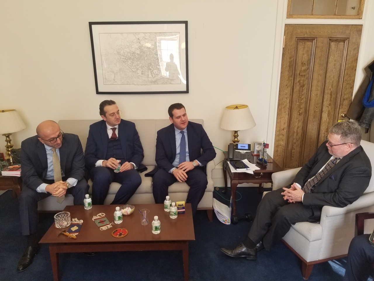 ეკონომიკის მინისტრის მოადგილე გენადი არველაძე საქართველო-აშშ-ის სავაჭრო-ეკონომიკური ურთიერთობების საკითხებზე აშშ-ში შეხვედრებს მართავს