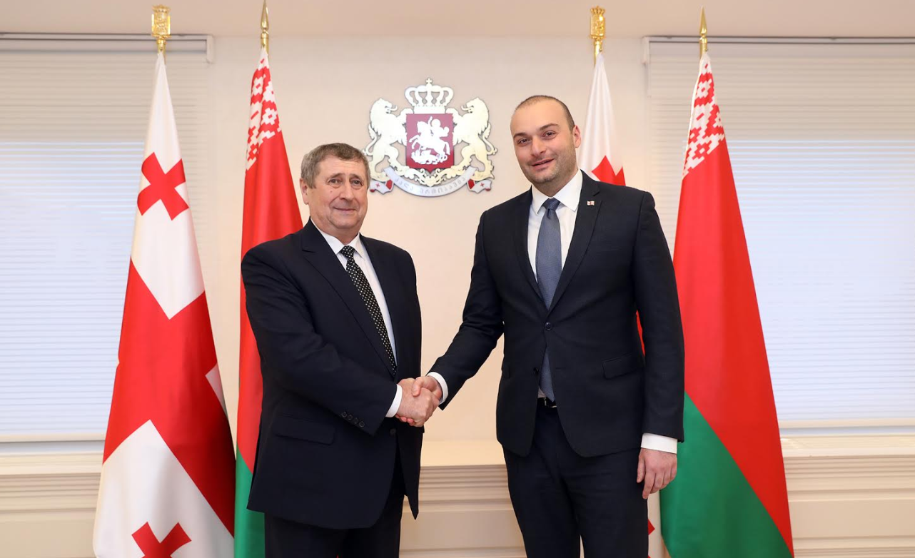 საქართველოს პრემიერ-მინისტრი ბელარუსის ვიცე-პრემიერს შეხვდა