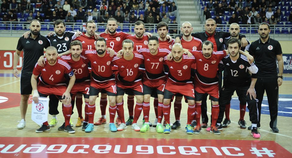 ფუტსალი - საქართველოს ნაკრებმა უნგრეთი დაამარცხა [ვიდეო]