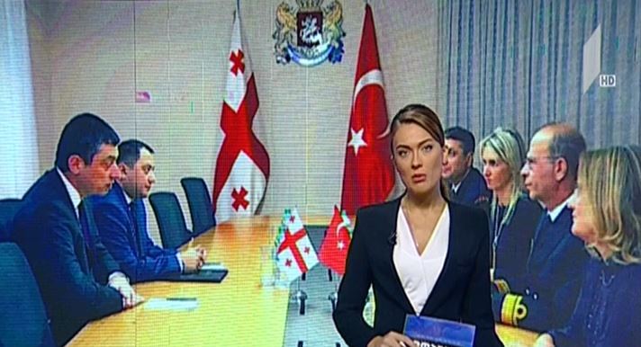 გიორგი გახარია თურქეთის სანაპირო დაცვის სარდალს შეხვდა