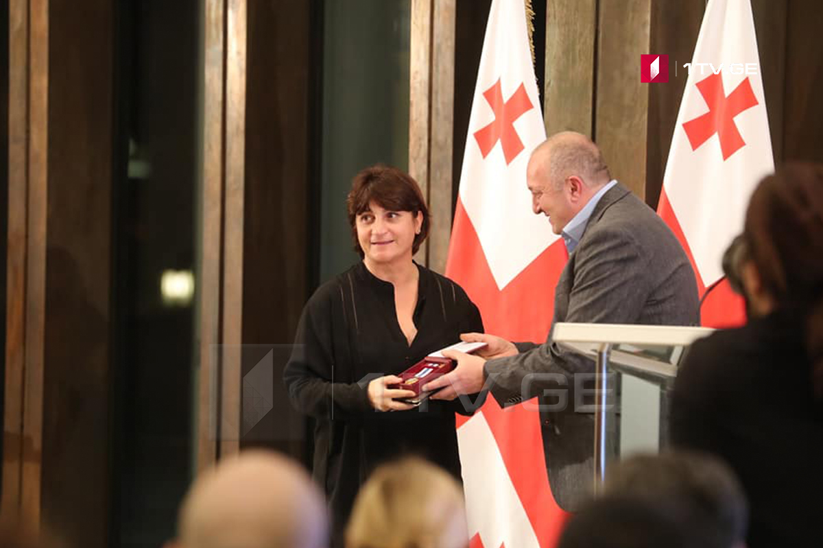 გიორგი მარგველაშვილმა სარეზერვო ფონდის პროექტებში მონაწილეები ღირსების ორდენებით დააჯილდოვა