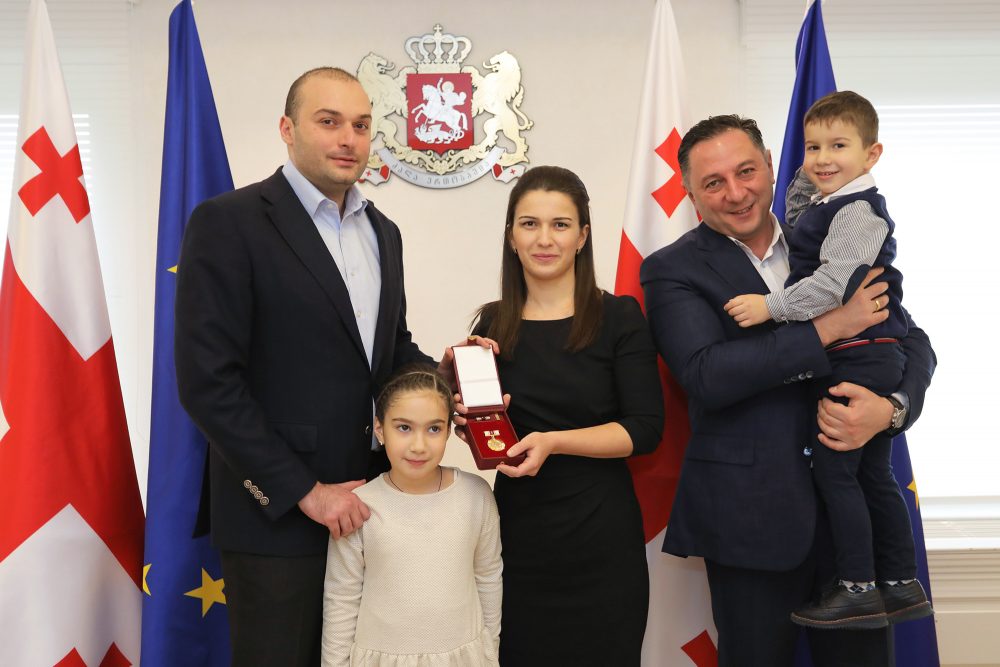 ივანე გოლაშვილი გორგასლის I ხარისხის ორდენით დაჯილდოვდა