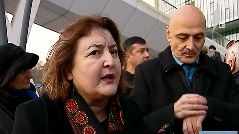 საპროტესტო აქცია თბილისის იუსტიციის სახლთან