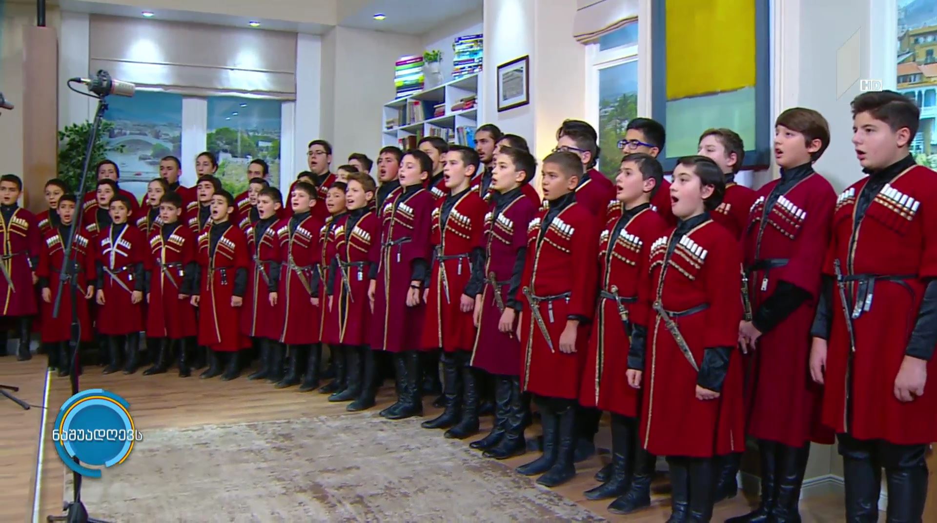 მუსიკა #ნაშუადღევს ბიჭუნათა ფოლკლორული გუნდი „ჩოხოსნები" - "მრავალჟამიერი"