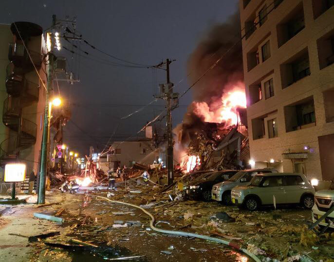 იაპონიის ერთ-ერთ რესტორანში ძლიერი აფეთქების შედეგად 40-ზე მეტი ადამიანი დაშავდა