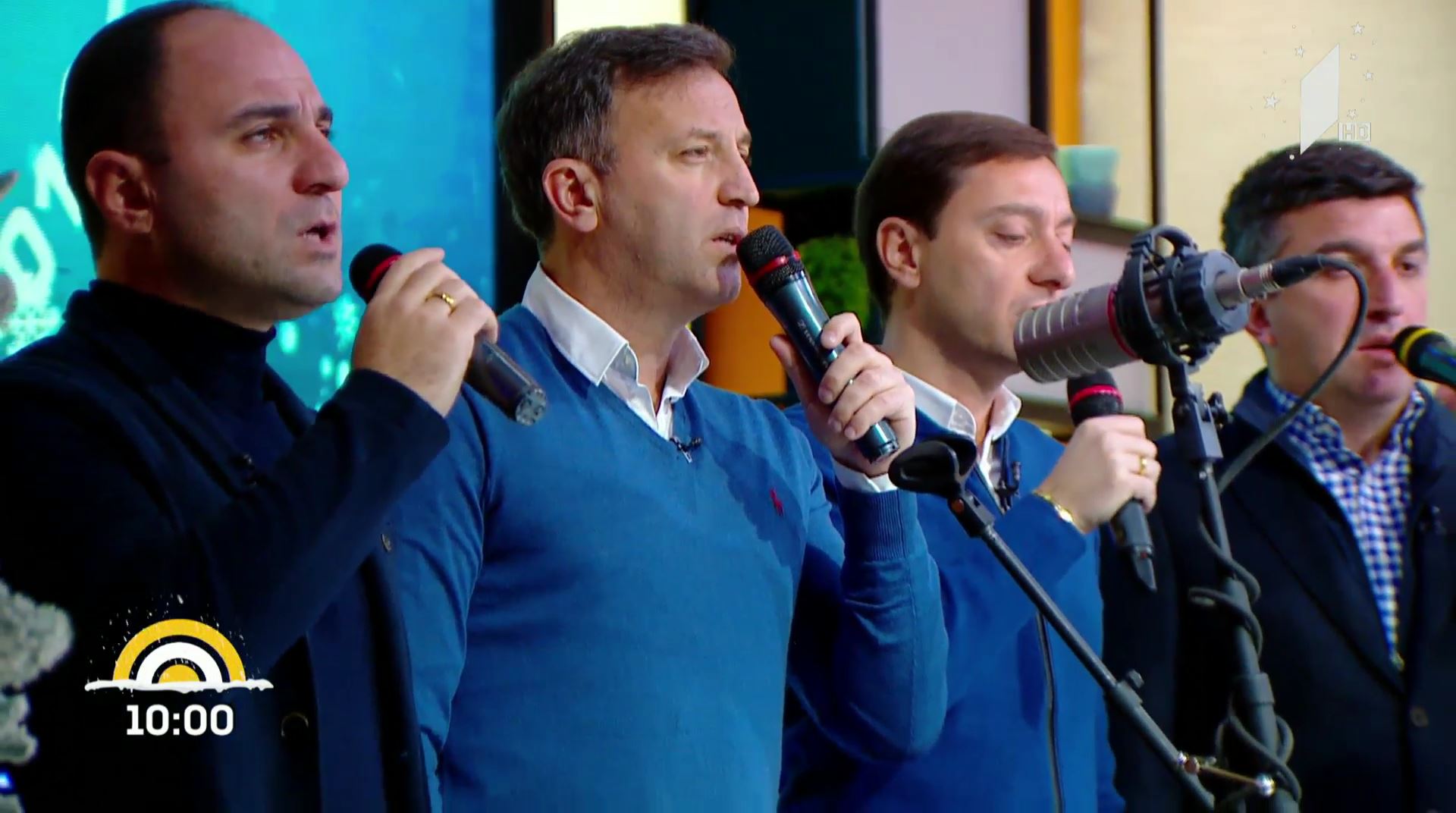 ანსამბლი „შვიდკაცა“ სტუმრად #ახალდღეში - "სიყვარულის ეშხით როგორ დამდაგე"