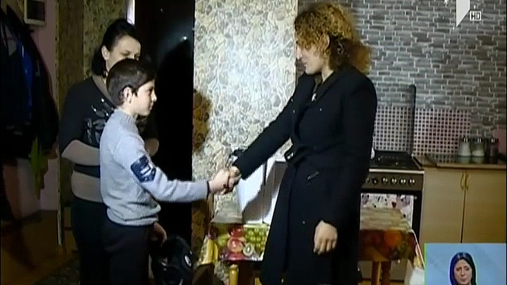 ქეთევან ციხელაშვილი მაია ოთინაშვილს შეხვდა