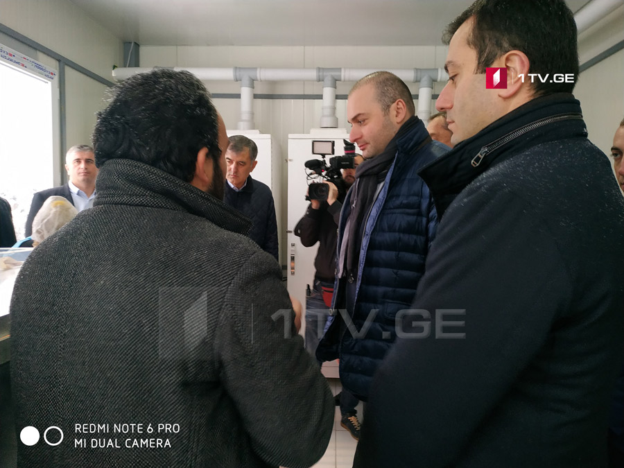 პრემიერი დიცის პოლიციის საგუშაგოზე იმყოფებოდა