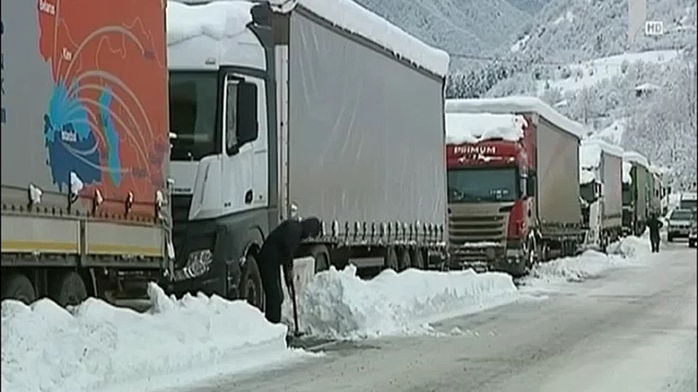 გუდაური-კობის მონაკვეთზე მსუბუქი ავტოტრანსპორტის მოძრაობა აღდგა