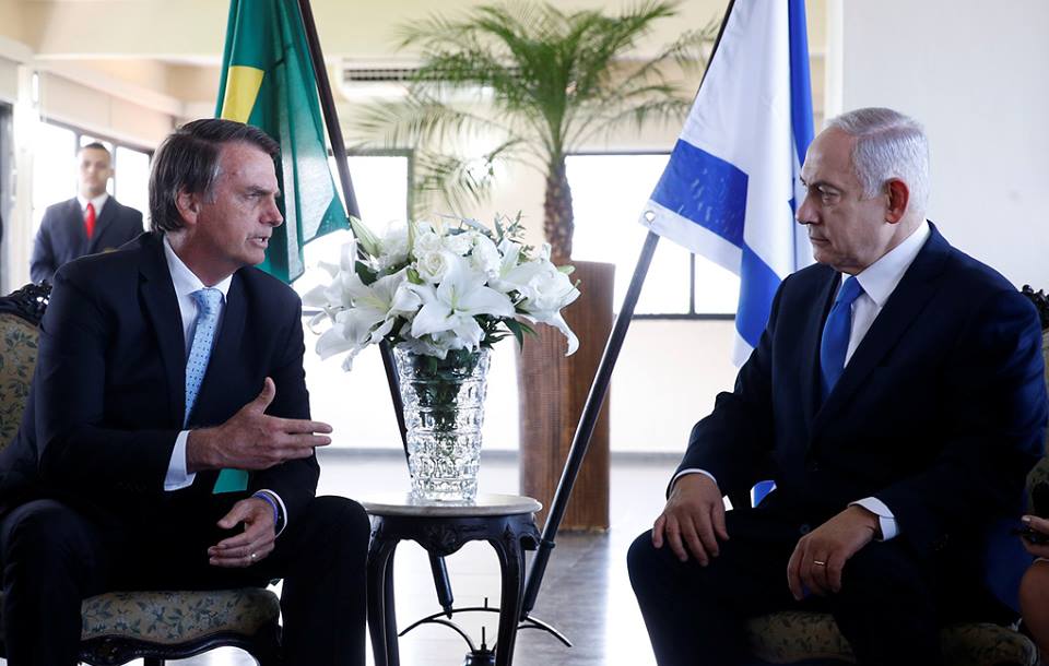 ბენიამინ ნეთანიაჰუ - ბრაზილიის არჩეულმა პრეზიდენტმა მითხრა, რომ იერუსალიმში საელჩოს გადატანა დროის საკითხია