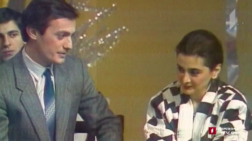 რეზო ჩხიკვიშვილი და მაია ტურიაშვილი (1985 წ.)