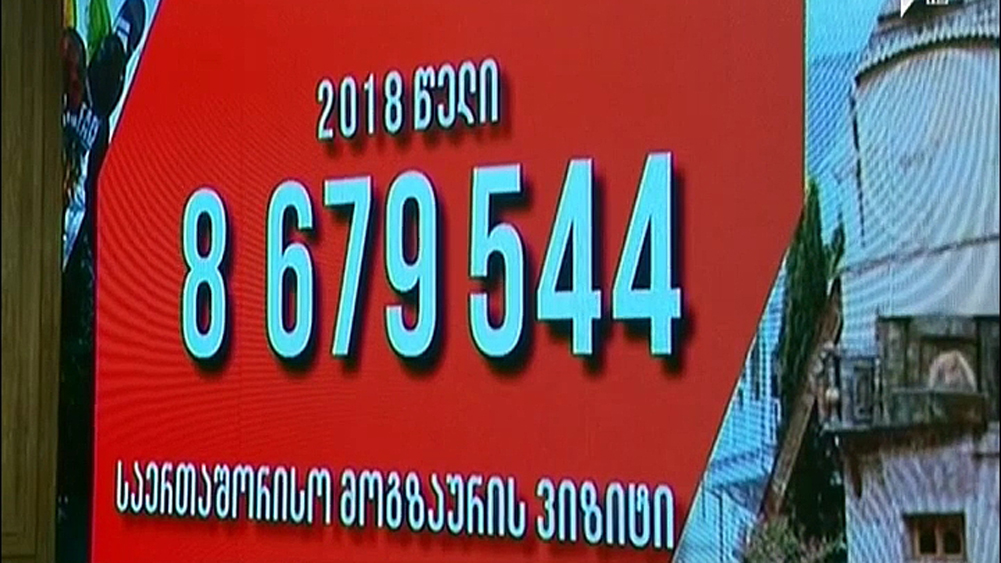 ვიზიტორების გაზრდილი მაჩვენებელი  