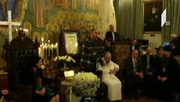 საქართველოს საპატრიარქოში მიღება გაიმართა