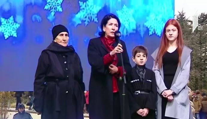 "პრეზიდენტის ნაძვის ხის” კონცერტი ზუგდიდში