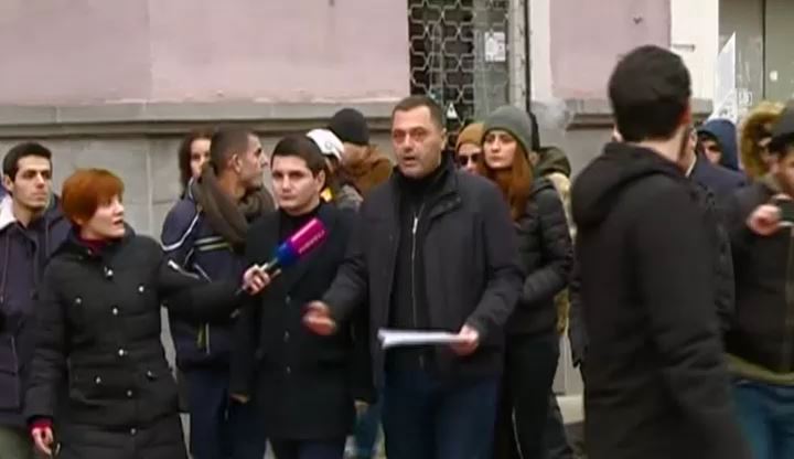 რუსთავში მგზავრობის ტარიფის გაზრდა გააპროტესტეს