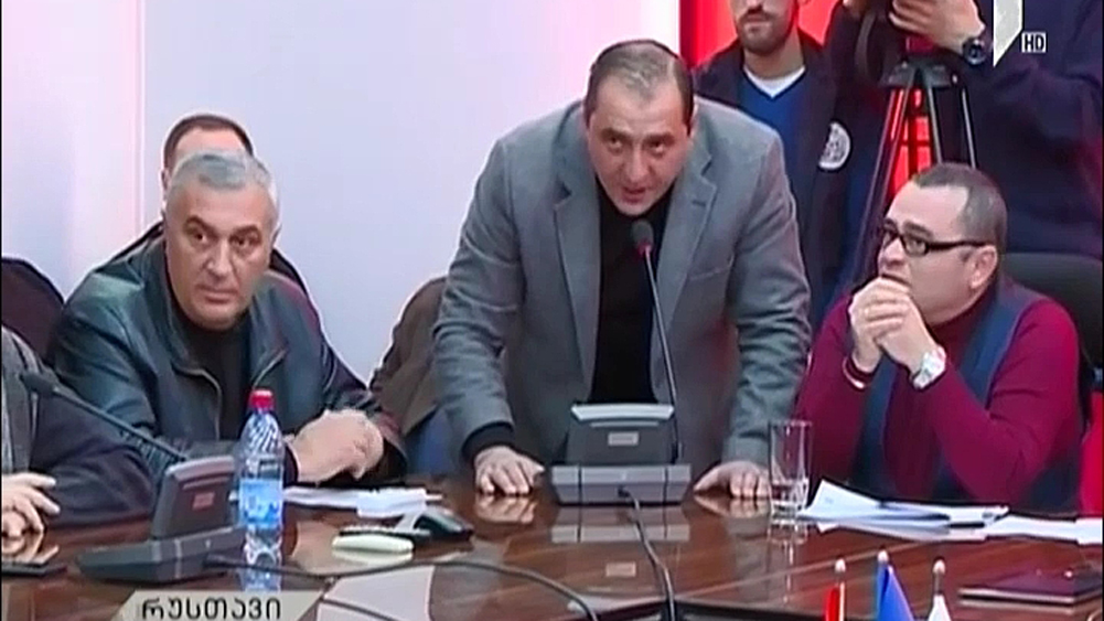 კომისიის სხდომა რუსთავში