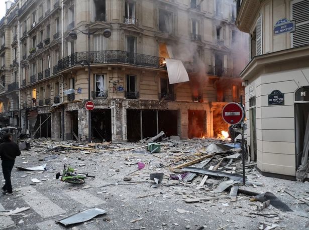პარიზში ძლიერი აფეთქების შედეგად რამდენიმე ადამიანი დაშავდა