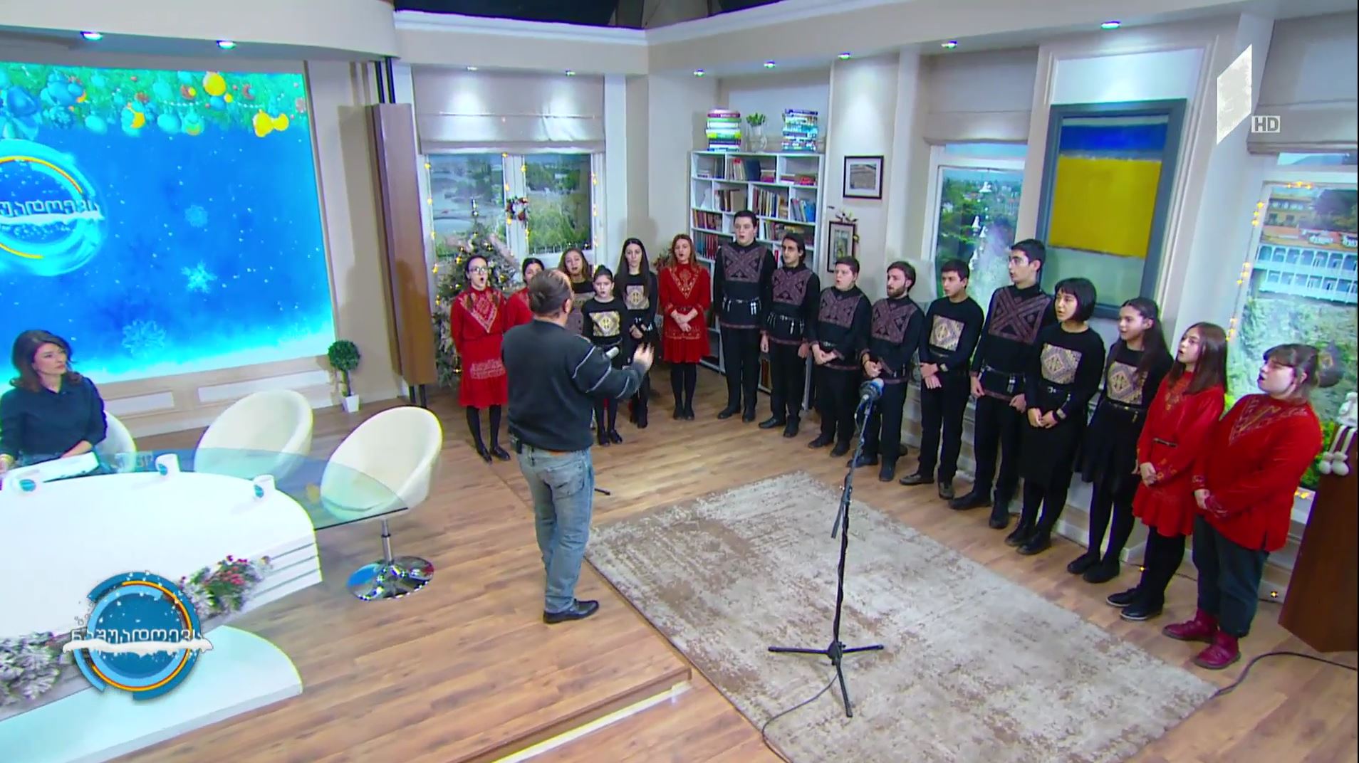  მუსიკა #ნაშუადღევს ევგენი მიქელაძის სახელობის ცენტრალური სამუსიკო სასწავლებლის ხალხური სიმღერის გუნდი - რაჭული ალილო