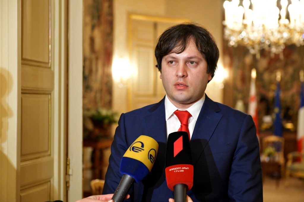 Irakli Kobakhidze Work on criteria for selection of judges to be