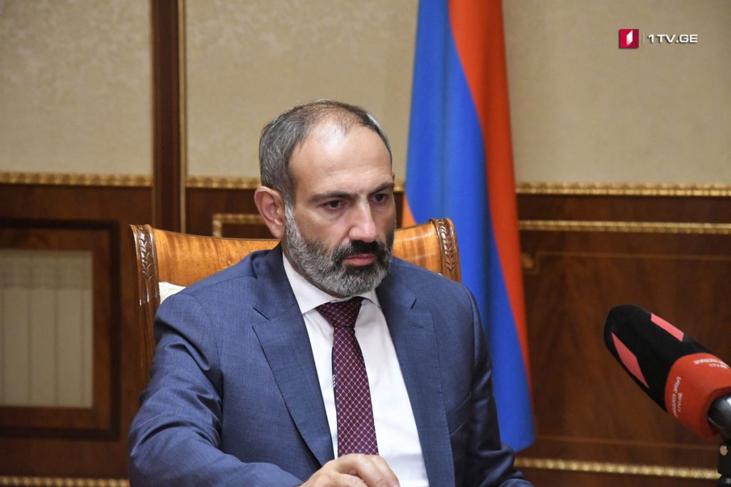 ნიკოლ ფაშინიანი ირაკლი ღარიბაშვილს საქართველოს პრემიერ-მინისტრის თანამდებობაზე დანიშვნას ულოცავს