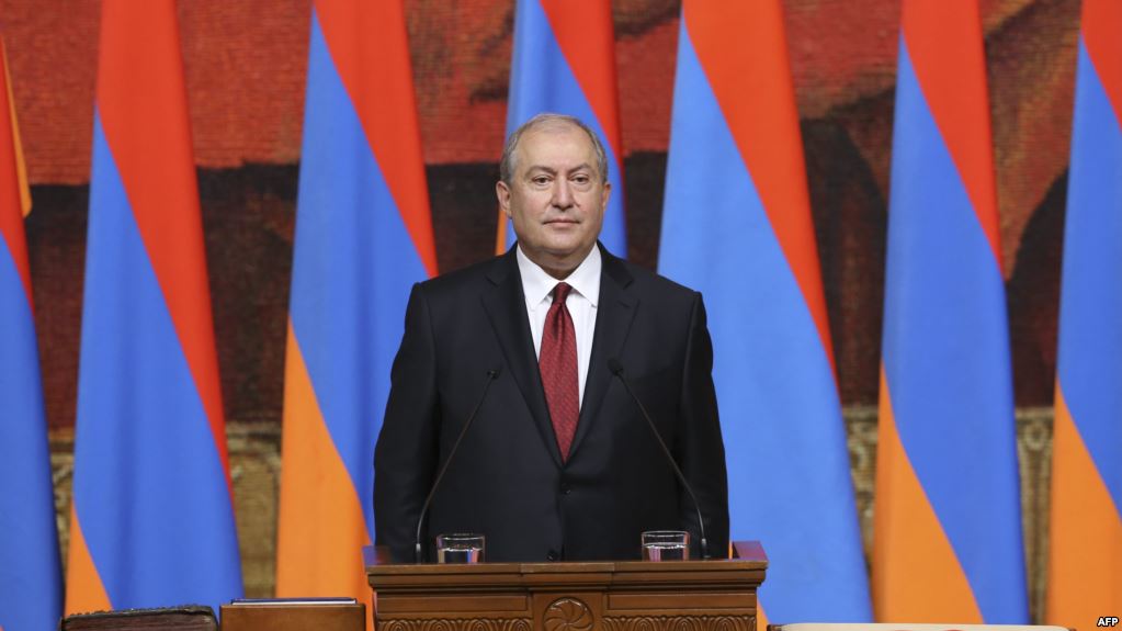 Armen Sarkisyan Salome Zurabişviliyə, Didi Diğomidə baş verən faciəyə görə başsağlığı verdi