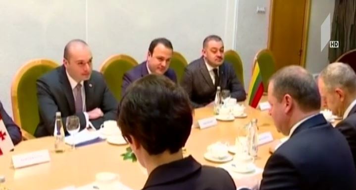 საქართველოს პრემიერი ლიეტუვას ეწვია