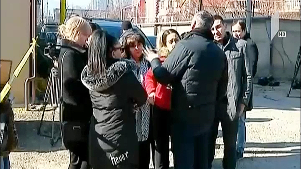 დიდ დიღომში, ავთანდილის ქუჩაზე ექსპერტები მუშაობენ