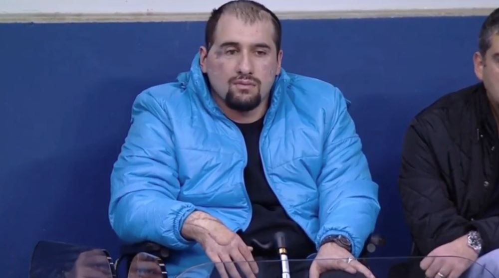 ზაზა ფაჩულიას მიწვევით, ავღანეთის სამშვიდობო მისიაში დაჭრილი უფროსი ლეიტენანტი ივერი ბუაძე Pistons vs Wizards-ს დაესწრო