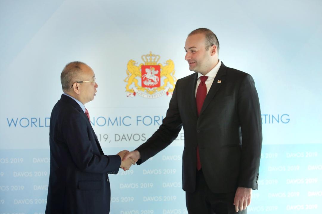 მამუკა ბახტაძემ ჩინეთის უმსხვილესი კერძო საინვესტიციო ჯგუფის პრეზიდენტს საქართველოს საინვესტიციო გარემო გააცნო
