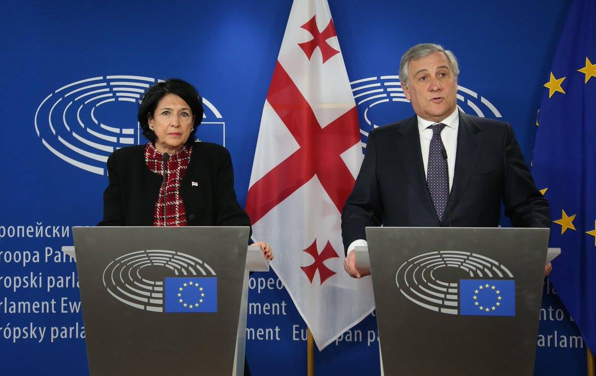 ევროპარლამენტის პრეზიდენტი - ქართველები ევროპელები არიან და გვსურს, გზა გავუხსნათ უკეთეს თანამშრომლობას, რათა საქართველო ევროკავშირის წევრი გახდეს