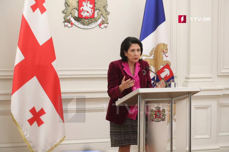 ცილისწამების წინააღმდეგ ინიციატივის შესახებ სალომე ზურაბიშვილი არასამთავრობო ორგანიზაციებს შეხვდება