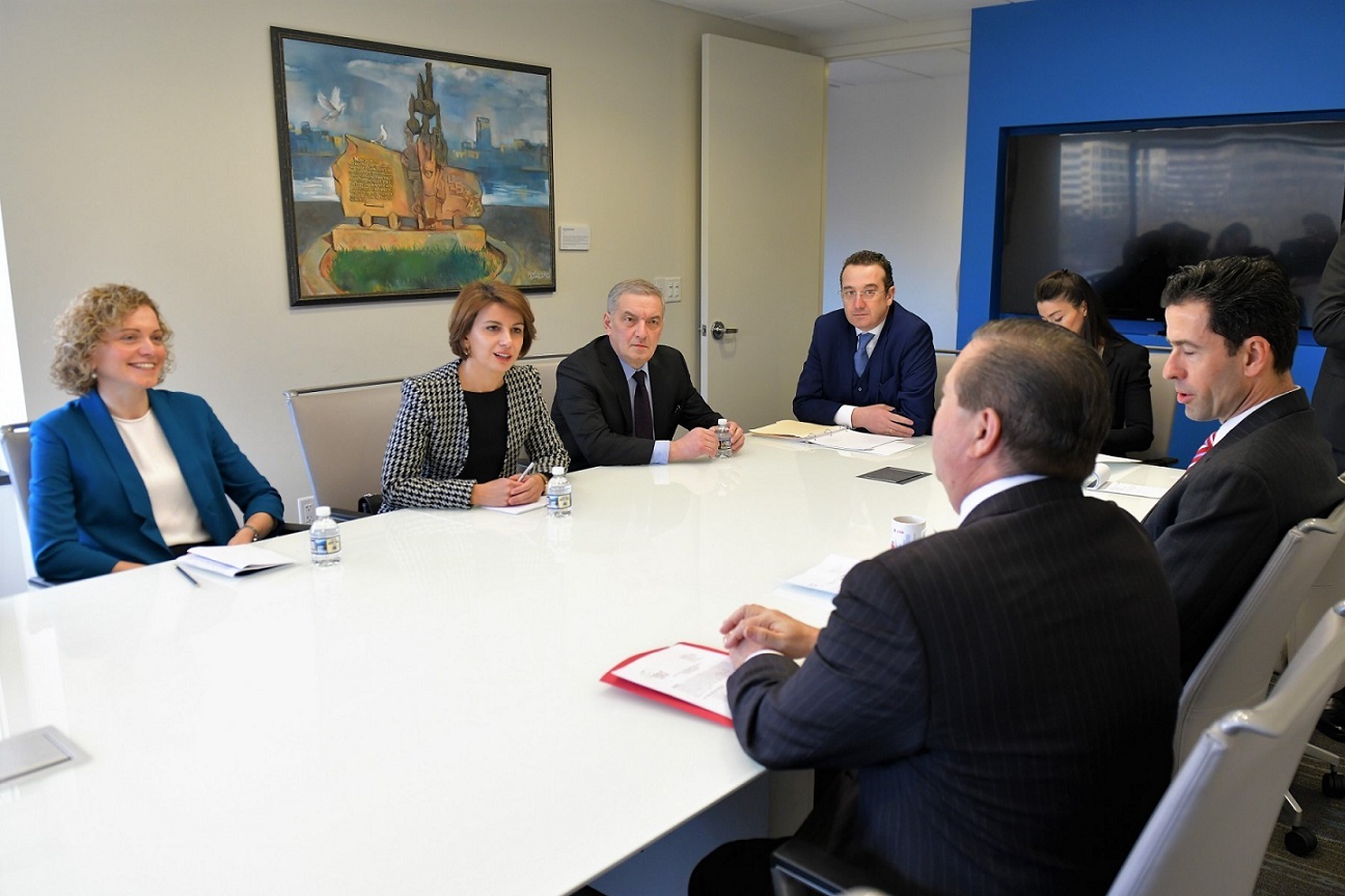 თამარ ჩუგოშვილის ხელმძღვანელობით, საპარლამენტო დელეგაცია აშშ-ში IRI-ის პრეზიდენტსა და ევრაზიის რეგიონული პროგრამების დირექტორს შეხვდა