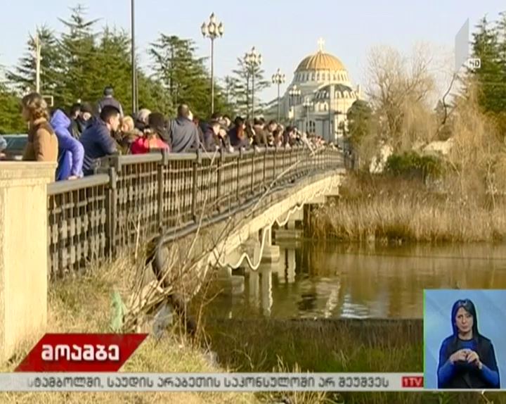 მდინარე რიონში მოზარდი ხიდის მოაჯირიდან გადავარდა