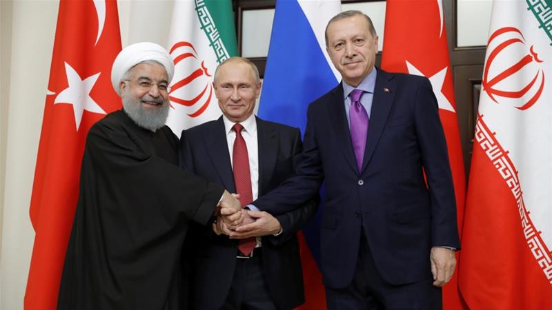სირიის საკითხზე რუსეთის, თურქეთისა და ირანის ლიდერები 14 თებერვალს სოჭში შეხვდებიან