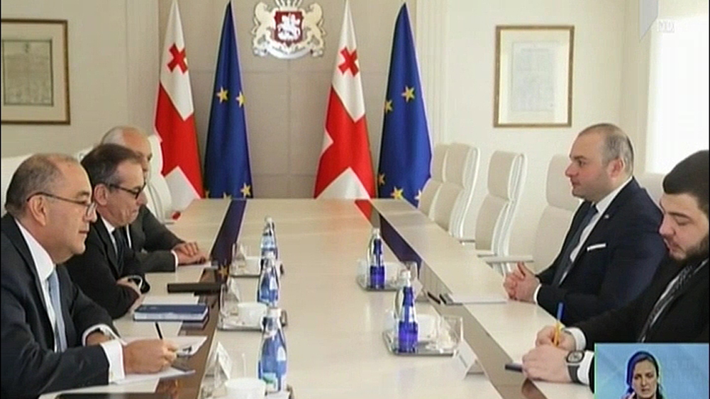 მამუკა ბახტაძე მატეო პატრონეს შეხვდა