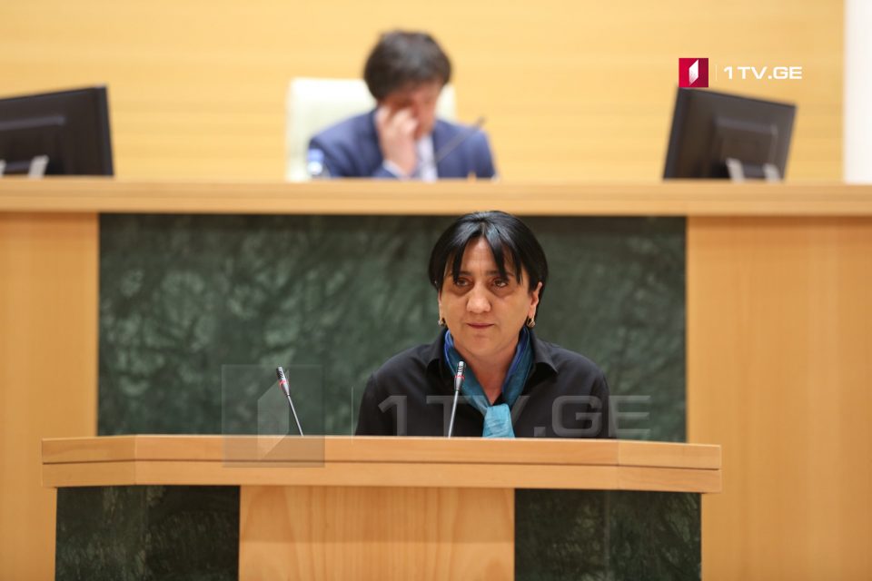 ირმა ინაშვილი გამოდის ინიციატივით, საჯარო სკოლებში ბავშვთა კვება უფასო გახდეს