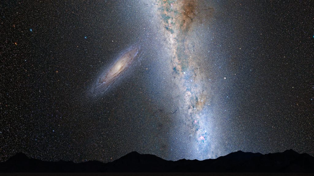 ანდრომედას გალაქტიკა ირმის ნახტომს მოსალოდნელზე უფრო გვიან შეეჯახება