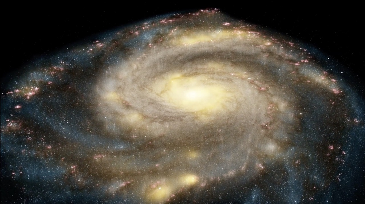 მორევის გალაქტიკა - დიდებული სანახაობა ნასას ტელესკოპების თვალით