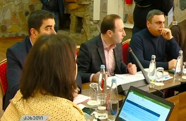 იურიდიულ საკითხთა კომიტეტის სხდომა კახეთში