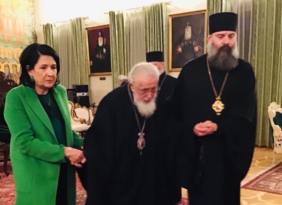 საქართველოს პრეზიდენტის ადმინისტრაცია სალომე ზურაბიშვილისა და ილია მეორის შეხვედრის შესახებ ინფორმაციას ავრცელებს