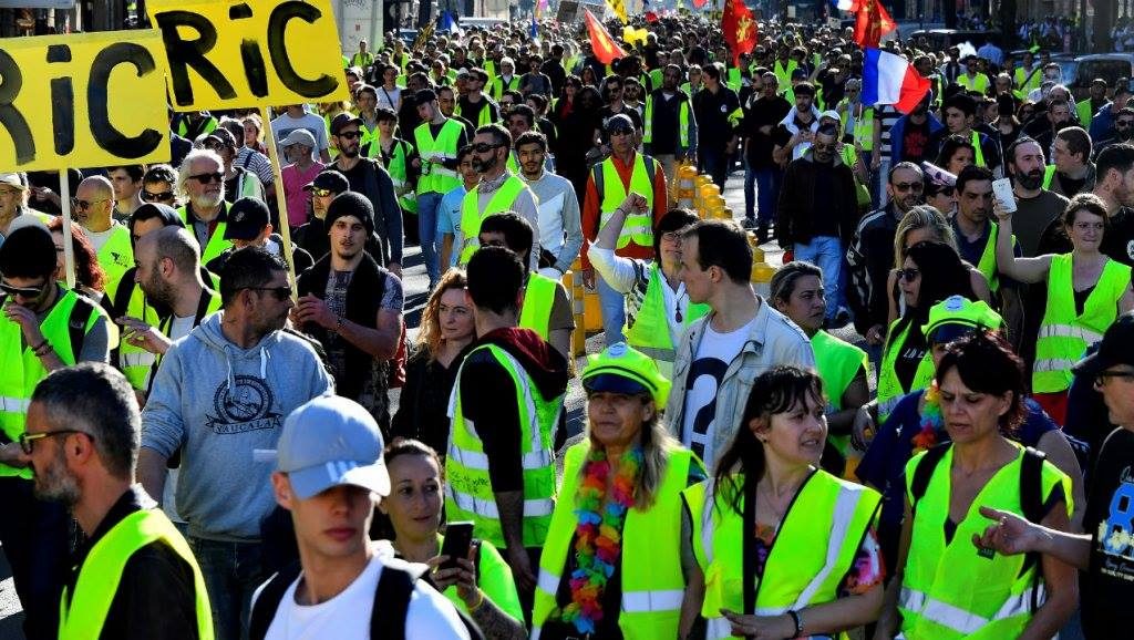 საფრანგეთში „ყვითელჟილეტიანთა მოძრაობის“ მე-16 საპროტესტო აქცია გაიმართა