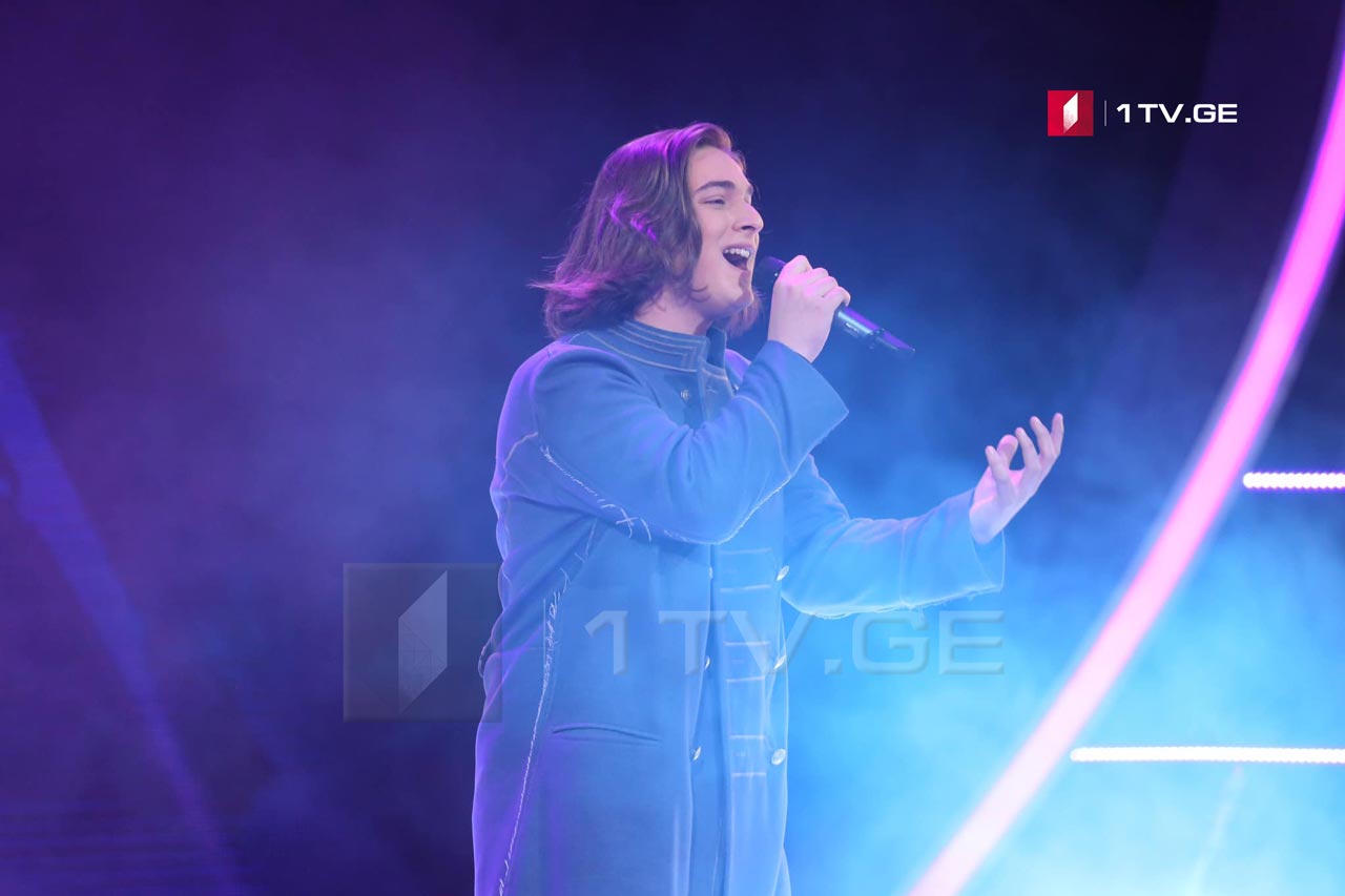 გიორგი ფრუიძე „საქართველოს ვარსკვლავის“ ფინალზე სიმღერით „მე მჯერა“ წარდგა [ვიდეო]