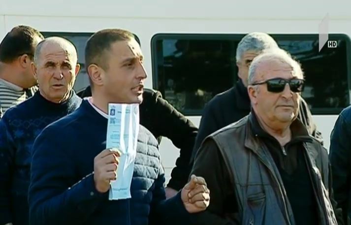 აქცია ორთაჭალის ავტოსადგურთან
