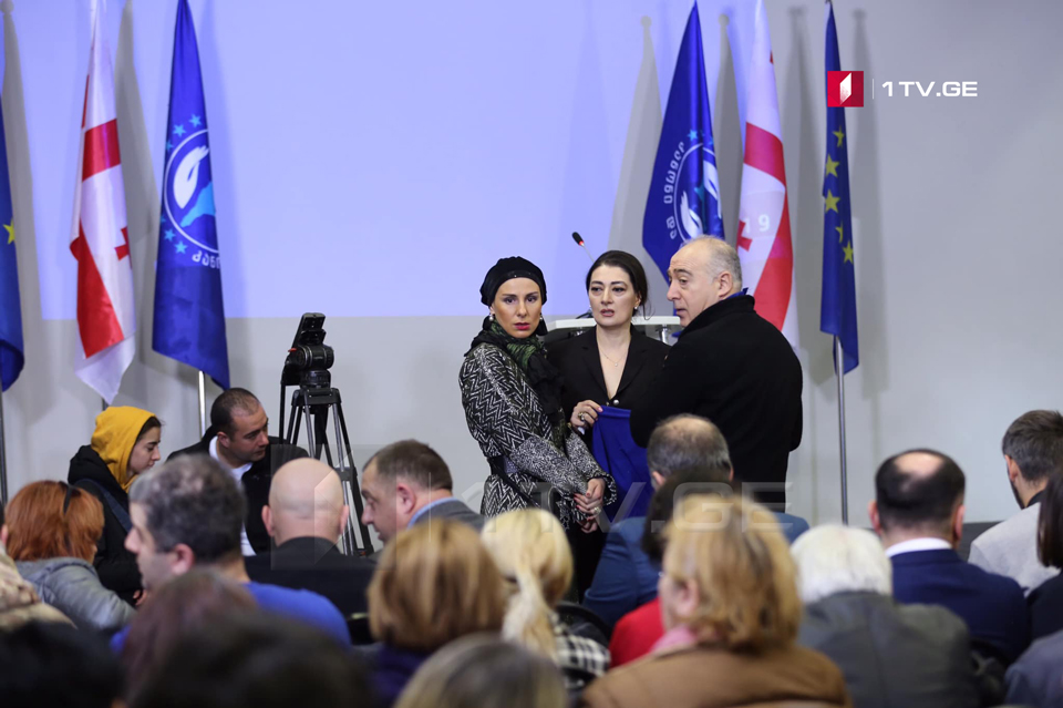 ახალი პოლიტიკური გაერთიანების ყრილობა