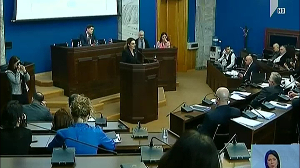 ციხელაშვილის მოსმენა პარლამენტში