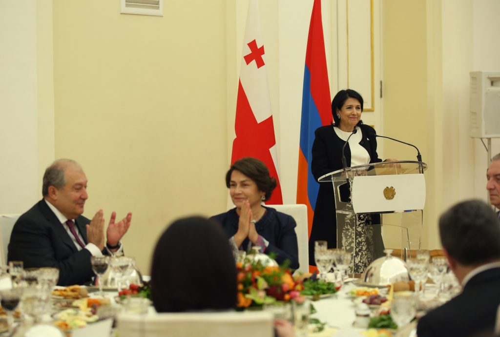 სალომე ზურაბიშვილი - დიდი პოტენციალი გვაქვს, ვიყოთ ძლიერი და განვითარებული ქვეყნები, კავკასიას კი, დავუბრუნოთ ისტორიული დანიშნულება