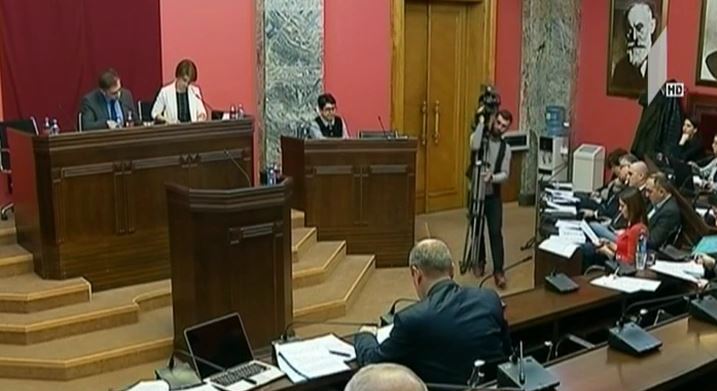 საპროცედურო საკითხთა კომიტეტის სხდომა